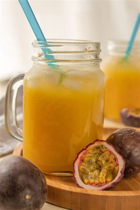 how to make passion fruit juice